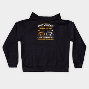 funny farmer,tractor driver,farming,farm,farmers Kids Hoodie